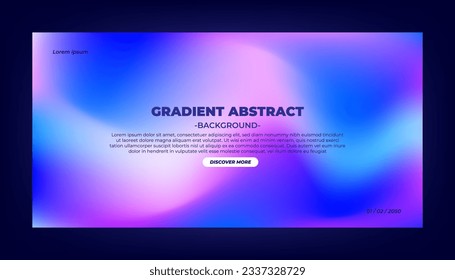 Abstract color gradient, modern blurred background and texture, template with an elegant design concept, minimal style composition, Trendy Gradient  for your graphic design 