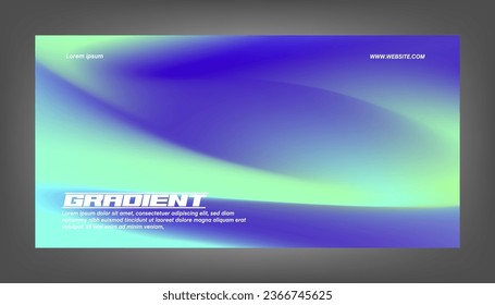 Abstract color gradient modern blurred background and film grain texture template with an elegant	