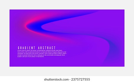 Abstract color gradient, modern blurred background and texture, template with an elegant design concept, minimal style composition, Trendy Gradient for your graphic design