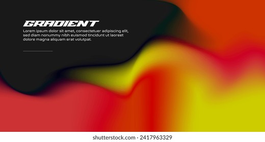 Abstract color gradient, modern blurred background and film grain texture, template with an elegant design concept, minimal style composition, Trendy Gradient grainy texture for your graphic design