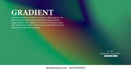 Abstract color gradient, modern blurred background and film grain texture, template with an elegant design concept, minimal style composition, Trendy Gradient grainy texture for your graphic design