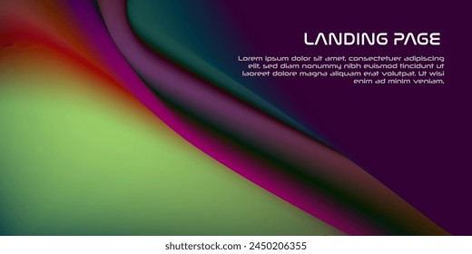 Abstract color gradient, modern blurred background and film grain texture, template with an elegant design concept, minimal style composition, Trendy Gradient grainy texture for your graphic design