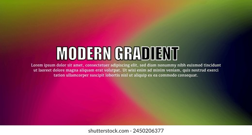 Gradiente de color Abstractas, fondo borroso moderno y textura de granulado de película, Plantilla con un concepto de diseño elegante, composición de estilo mínimo, textura de granulado Gradiente de moda para su Diseño gráfico