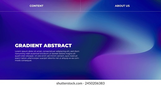 Gradiente de color Abstractas, fondo borroso moderno y textura de granulado de película, Plantilla con un concepto de diseño elegante, composición de estilo mínimo, textura de granulado Gradiente de moda para su Diseño gráfico