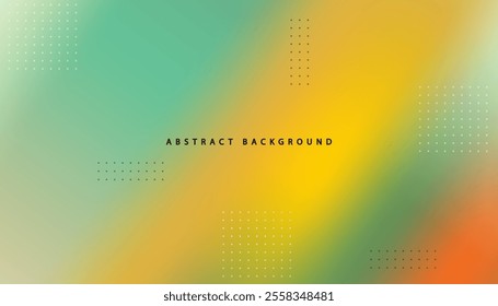 Abstract color gradient . Smooth and blurry colorful gradient mesh and dot background. 