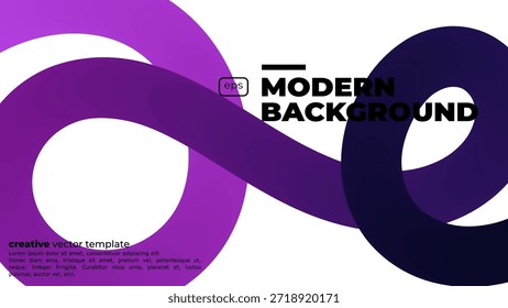 Abstract Color Gradient Swirl Shapes Set. Vector Graphic with Wavy Lines in Blue Colors. Colorful Fluid Wave Pattern. Squiggly Design Element.Wavy shape with Colorful gradient. Vector illustration.