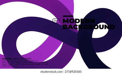 Abstract Color Gradient Swirl Shapes Set. Vector Graphic with Wavy Lines in Blue Colors. Colorful Fluid Wave Pattern. Squiggly Design Element.Wavy shape with Colorful gradient. Vector illustration.