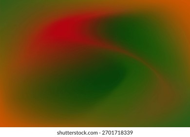 Gradiente De Cor Abstrata Com Verdes E Laranjas De Vermelhos Quentes Criar Fundo De Redemoinho Suave