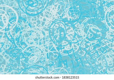 Abstract color grunge background. Colorful texture vector pattern. Randomly placed elements