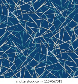 Abstract Color Grunge Background with Scribbled Stripes.