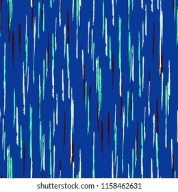 Abstract Color Grunge Background with Scribbled Stripes.