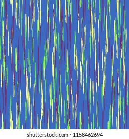 Abstract Color Grunge Background with Scribbled Stripes.