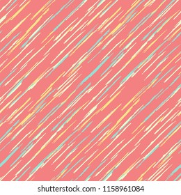 Abstract Color Grunge Background with Scribbled Stripes.