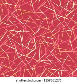 Abstract Color Grunge Background with Scribbled Stripes.