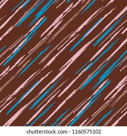 Abstract Color Grunge Background with Scribbled Stripes.
