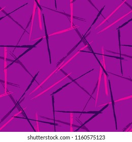Abstract Color Grunge Background with Scribbled Stripes.