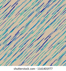 Abstract Color Grunge Background with Scribbled Stripes.