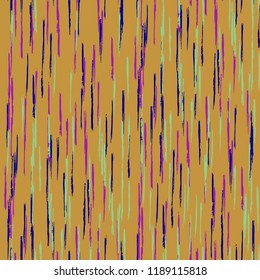 Abstract Color Grunge Background with Scribbled Stripes.