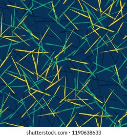 Abstract Color Grunge Background with Scribbled Stripes.