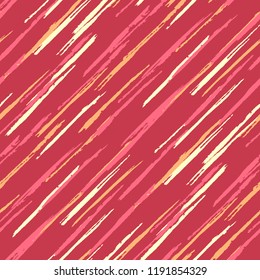 Abstract Color Grunge Background with Scribbled Stripes.