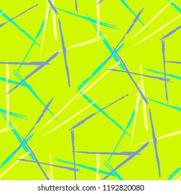 Abstract Color Grunge Background with Scribbled Stripes.