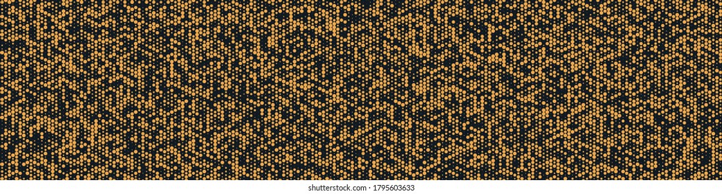 Resumen Color Halftone Dots ilustración de fondo de arte generativo