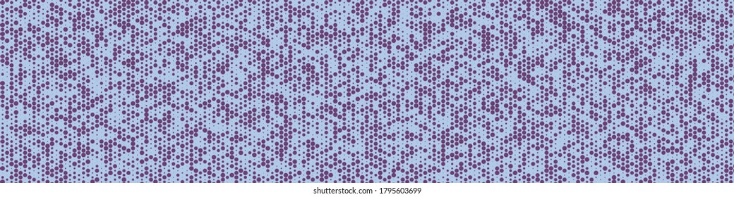 Resumen Color Halftone Dots ilustración de fondo de arte generativo