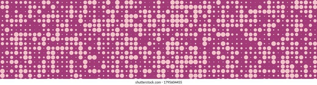 Abstract Color Halftone Dots generative art background illustration