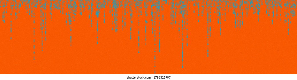 Abstract Color Halftone Dots generative art background illustration