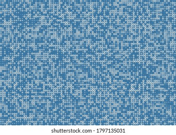 Resumen Color Halftone Dots ilustración de fondo de arte generativo