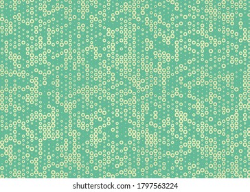 Resumen Color Halftone Dots ilustración de fondo de arte generativo