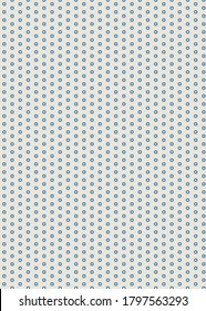 Abstract Color Halftone Dots generative art background illustration
