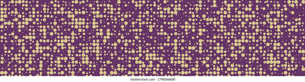 Resumen Color Halftone Dots ilustración de fondo de arte generativo