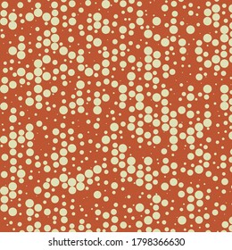 Resumen Color Halftone Dots ilustración de fondo de arte generativo