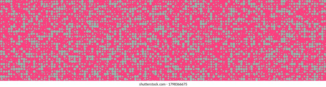 Abstract Color Halftone Dots generative art background illustration