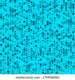 Abstract Color Halftone Dots generative art background illustration