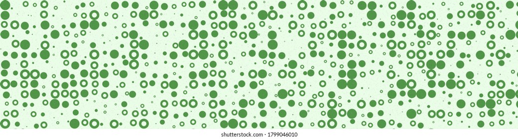 Abstract Color Halftone Dots generative art background illustration