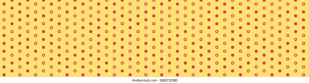 Abstract Color Halftone Dots generative art background illustration