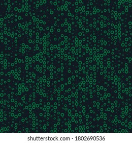 Abstract Color Halftone Dots generative art background illustration