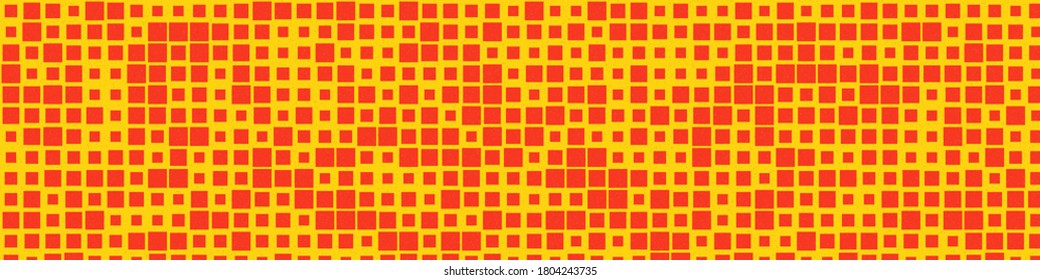 Abstract Color Halftone Dots generative art background illustration