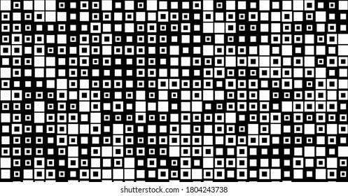 Abstract Color Halftone Dots generative art background illustration