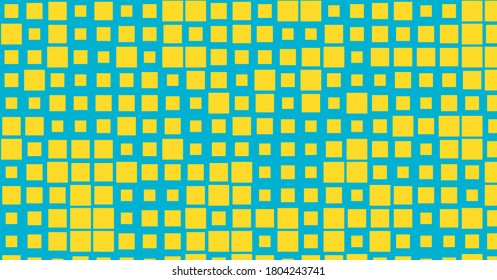 Resumen Color Halftone Dots ilustración de fondo de arte generativo