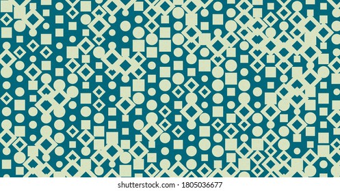 Abstract Color Halftone Dots generative art background illustration