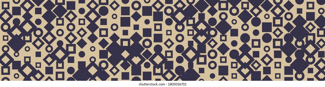 Abstract Color Halftone Dots generative art background illustration
