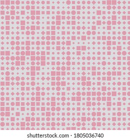 Abstract Color Halftone Dots generative art background illustration