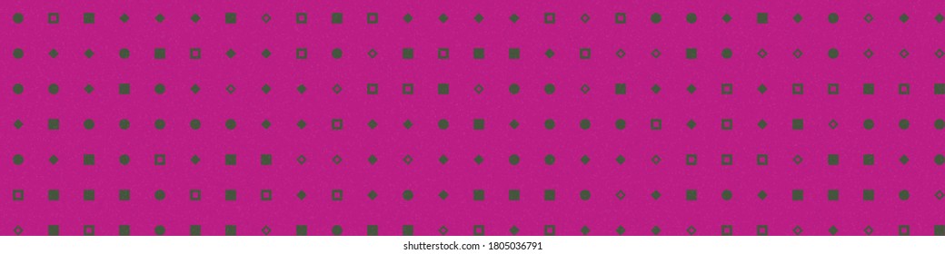 Abstract Color Halftone Dots generative art background illustration