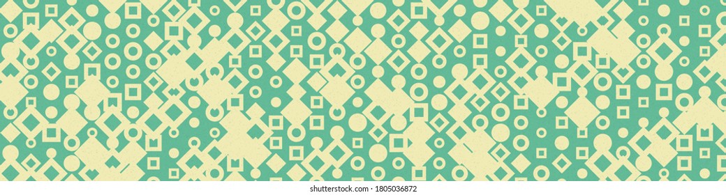 Abstract Color Halftone Dots generative art background illustration