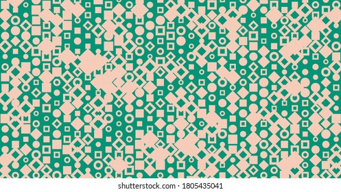 Resumen Color Halftone Dots ilustración de fondo de arte generativo