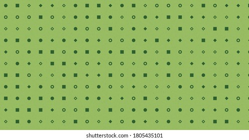 Abstract Color Halftone Dots generative art background illustration