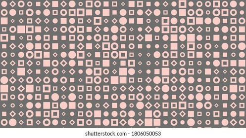 Abstract Color Halftone Dots generative art background illustration